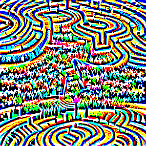 maze, labyrinth