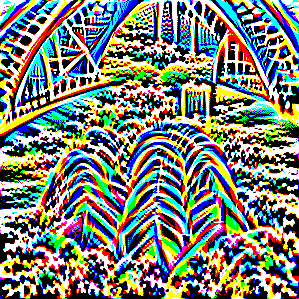 steel arch bridge